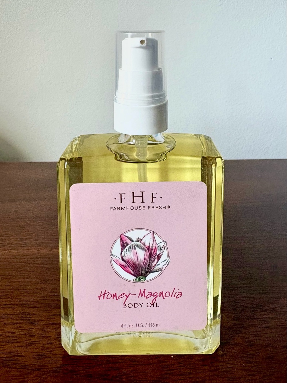 Farmhouse Fresh Honey-Magnolia Body Oil — Nourishing Skin Oil  NEW !